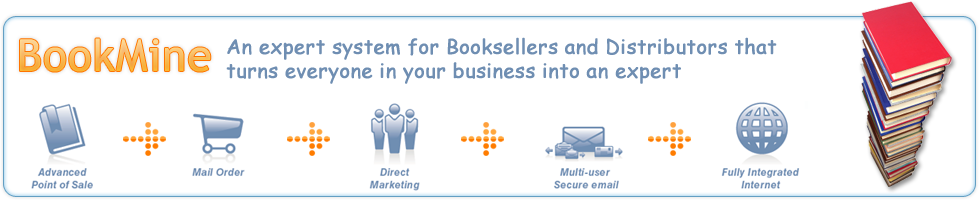 Bookmine from InfoMining - Book shop and distributor managment software